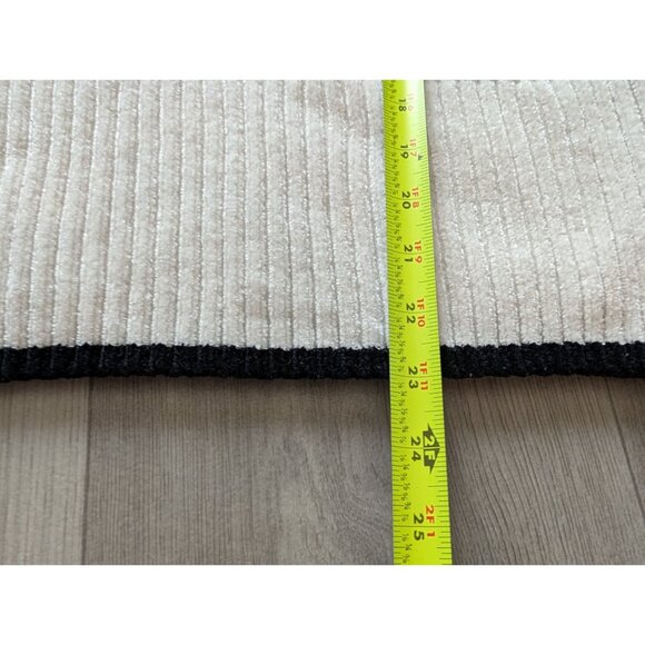 Christian Siriano Womens White & Black Geometric Knit Turtleneck Sweater Size M - Picture 8 of 8